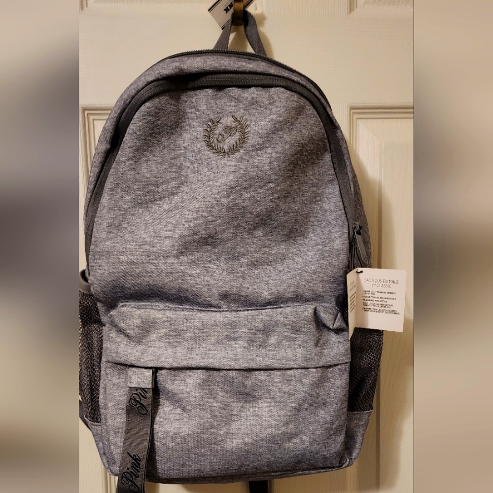 New Pink brand backpack